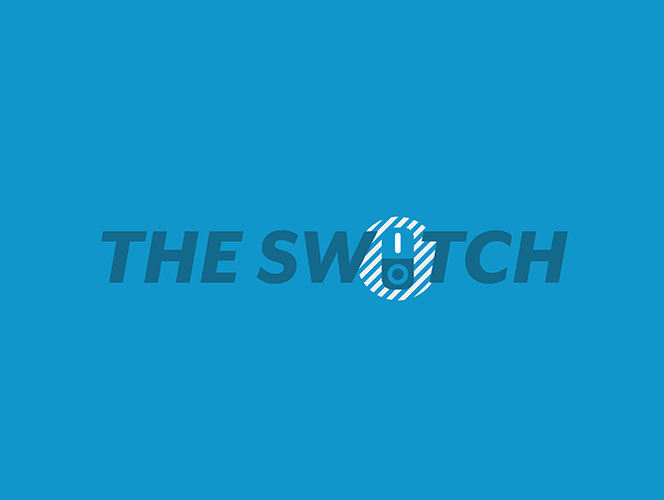 The Switch is a campaign that sheds light on the disparities of social effort between majority and minority culture. This logo was created for this campaign.